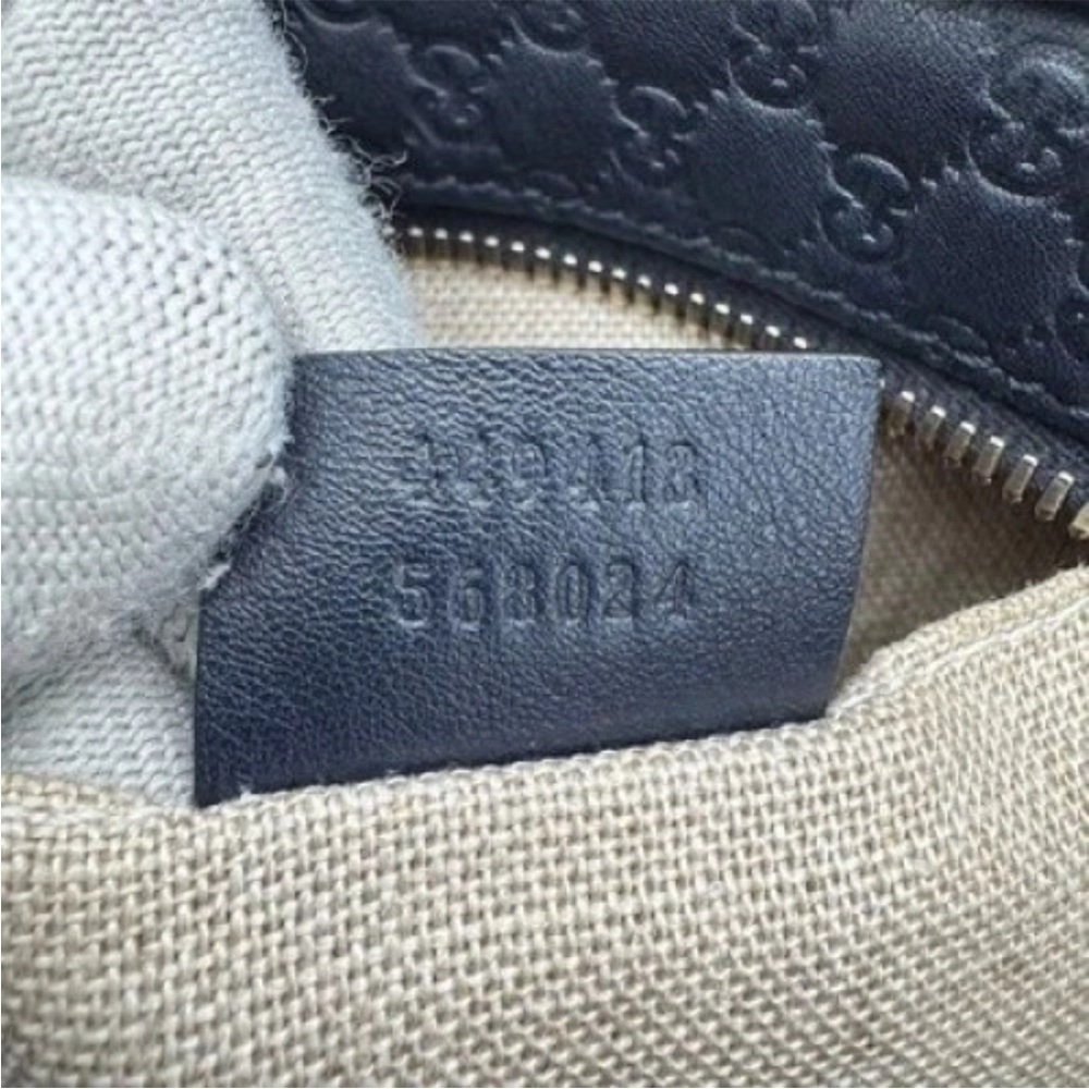 Gucci Navy Blue Crossbody Bag - Picture 15 of 16